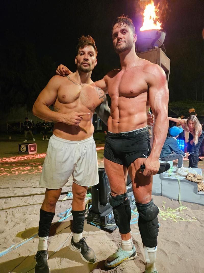 Fabio Agostini y Luis Mateucci en la final de Tierra Brava