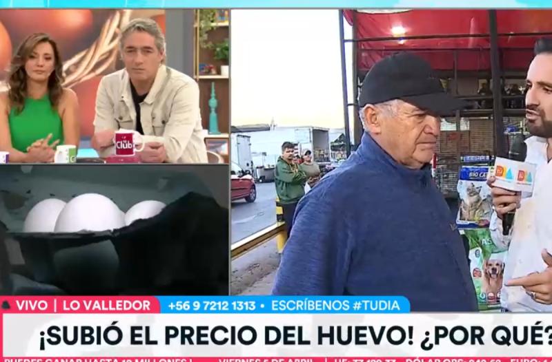 Subió el valor del huevo