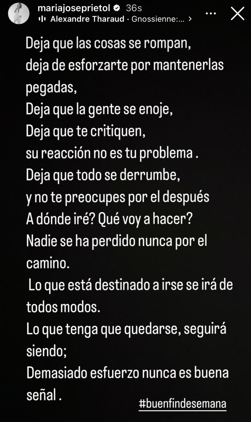 María José Prieto - Instagram