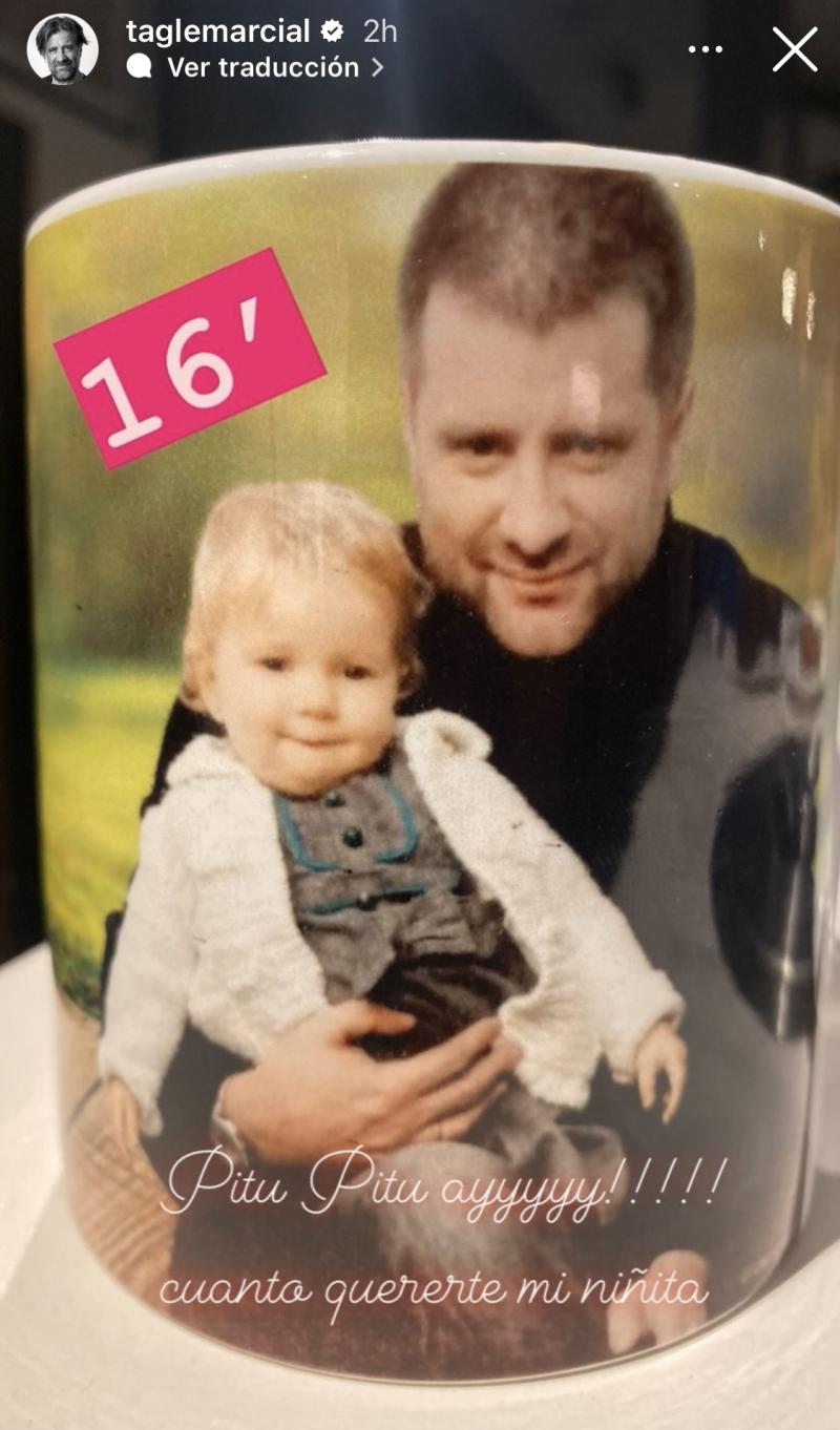 Marcial Tagle y su hija con Luz Valdivieso - Instagram