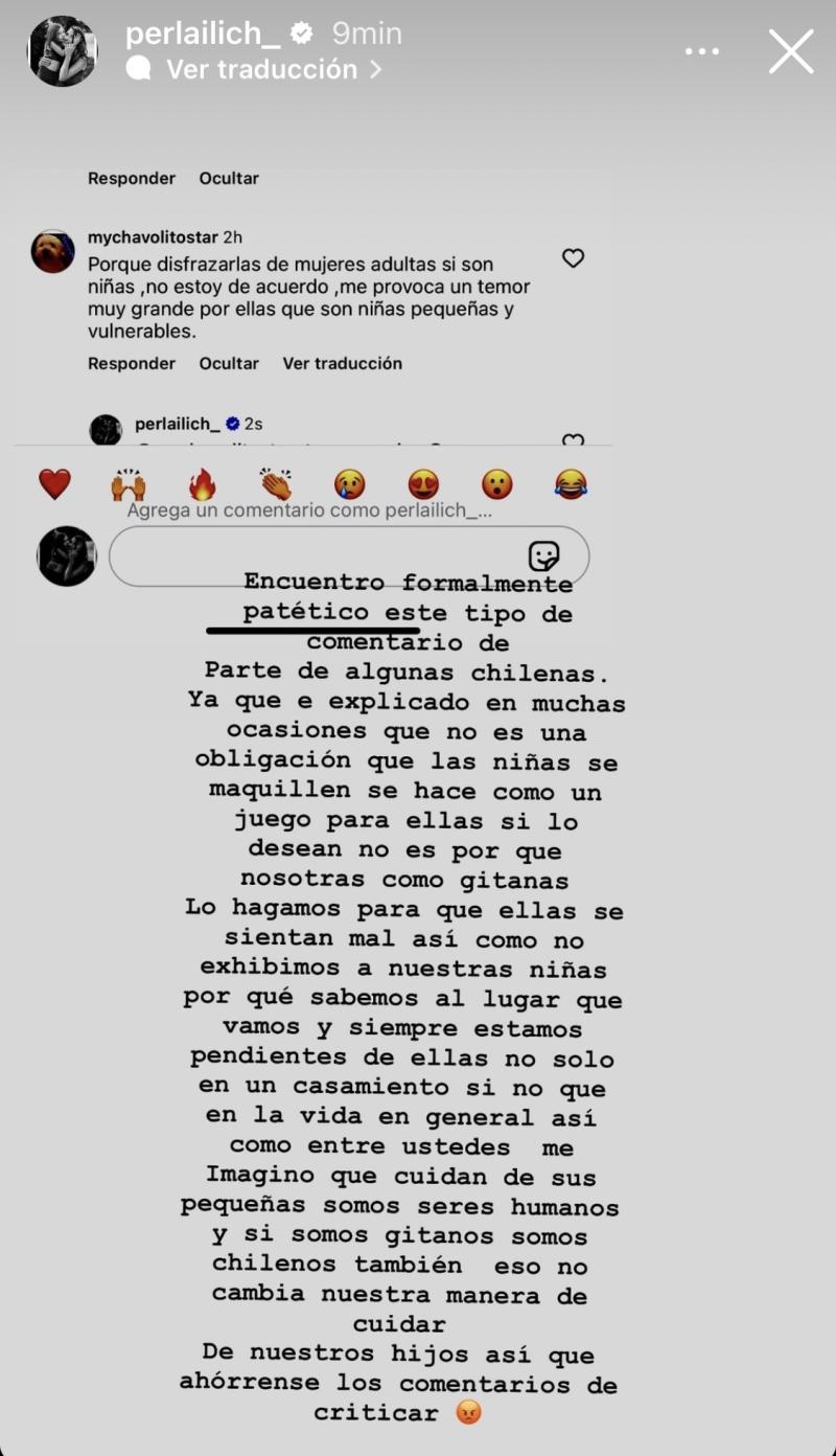 Perla Ilich - Instagram