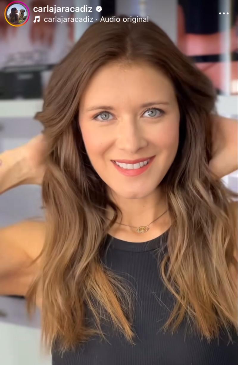 Carla Jara sorprende con jugado cambio de look - Instagram