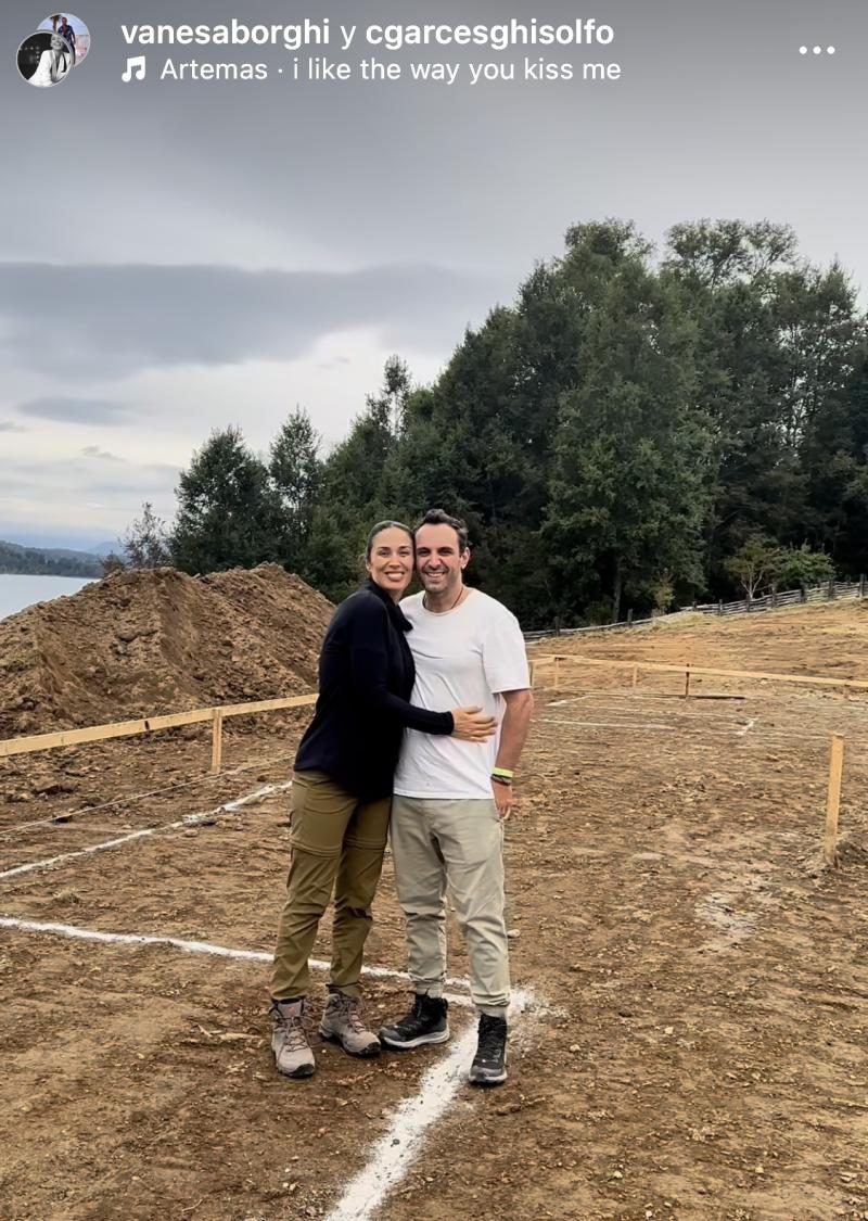 Vanesa Borghi y Carlos Garcés - Instagram