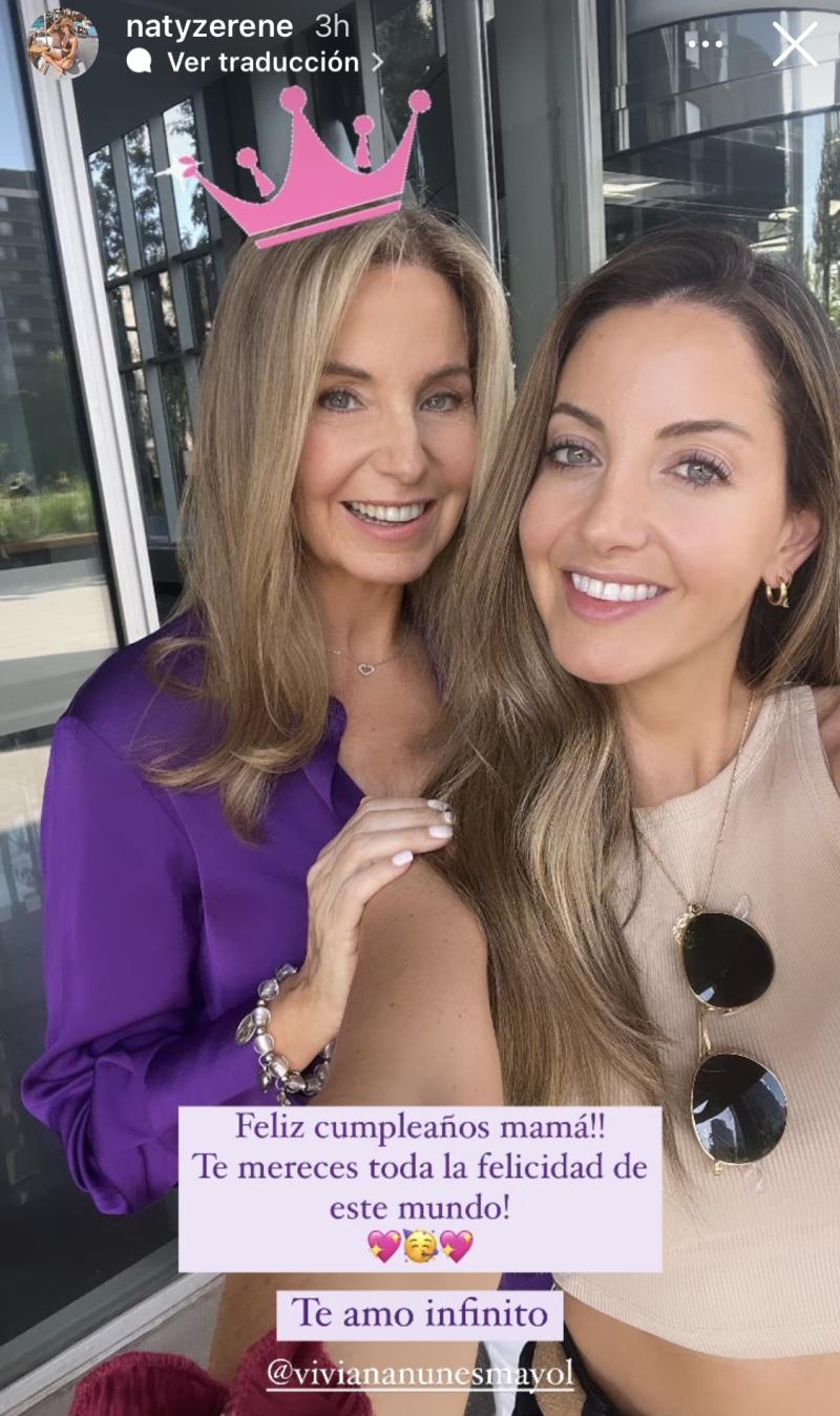 Viviana Nunes y su hija Natalia Zerené - Instagram