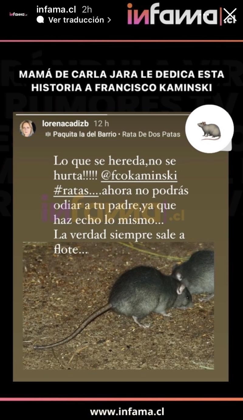 Mamá de Carla Jara - Infama