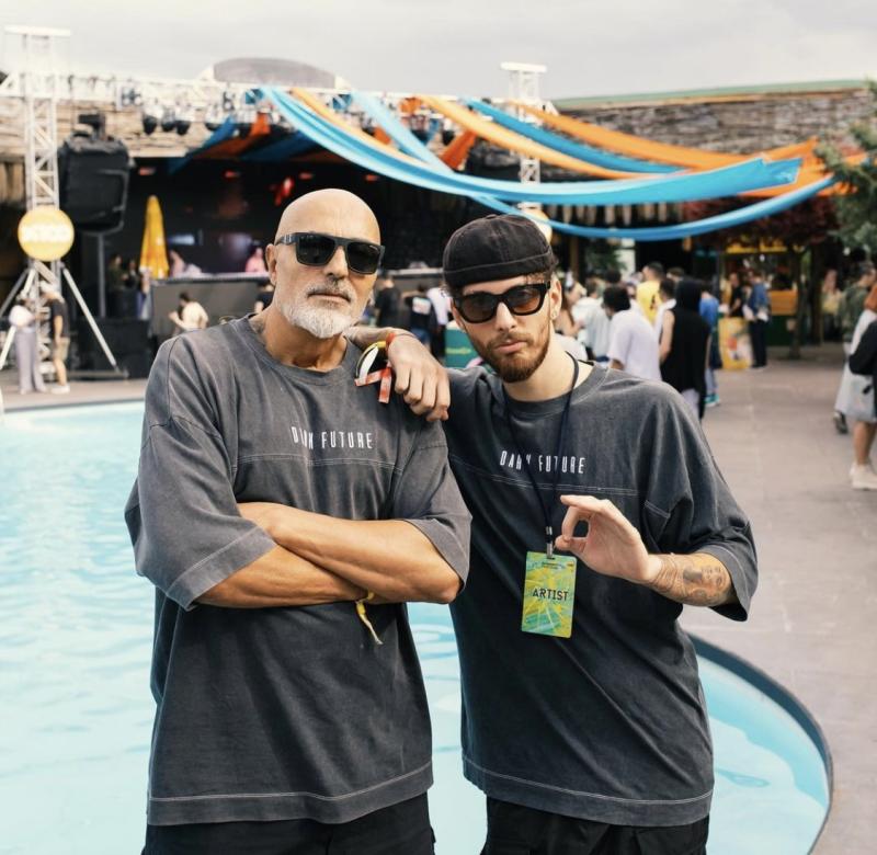 Gürsel Saglam y su hijo Ege - Instagram