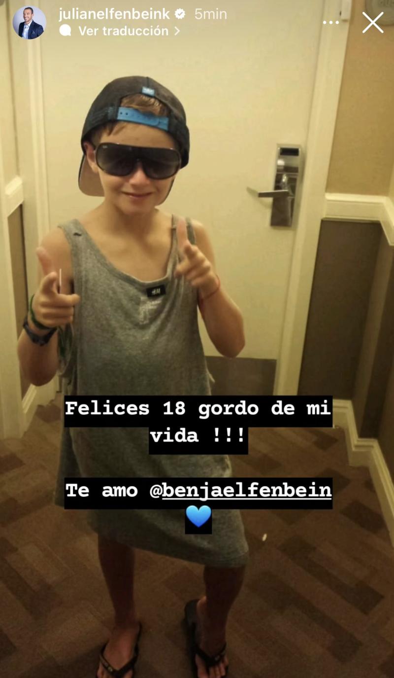 Julián Elfenbein - Instagram