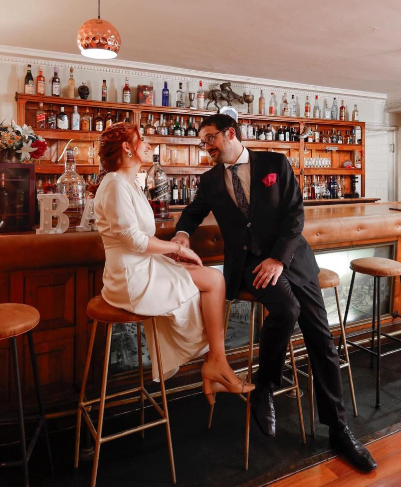 Emilia Ríos y Patricio Hidalgo - Instagram