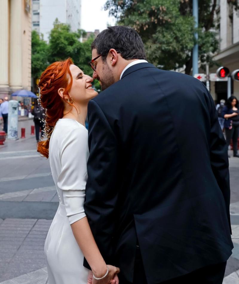 Emilia Ríos y Patricio Hidalgo - Instagram