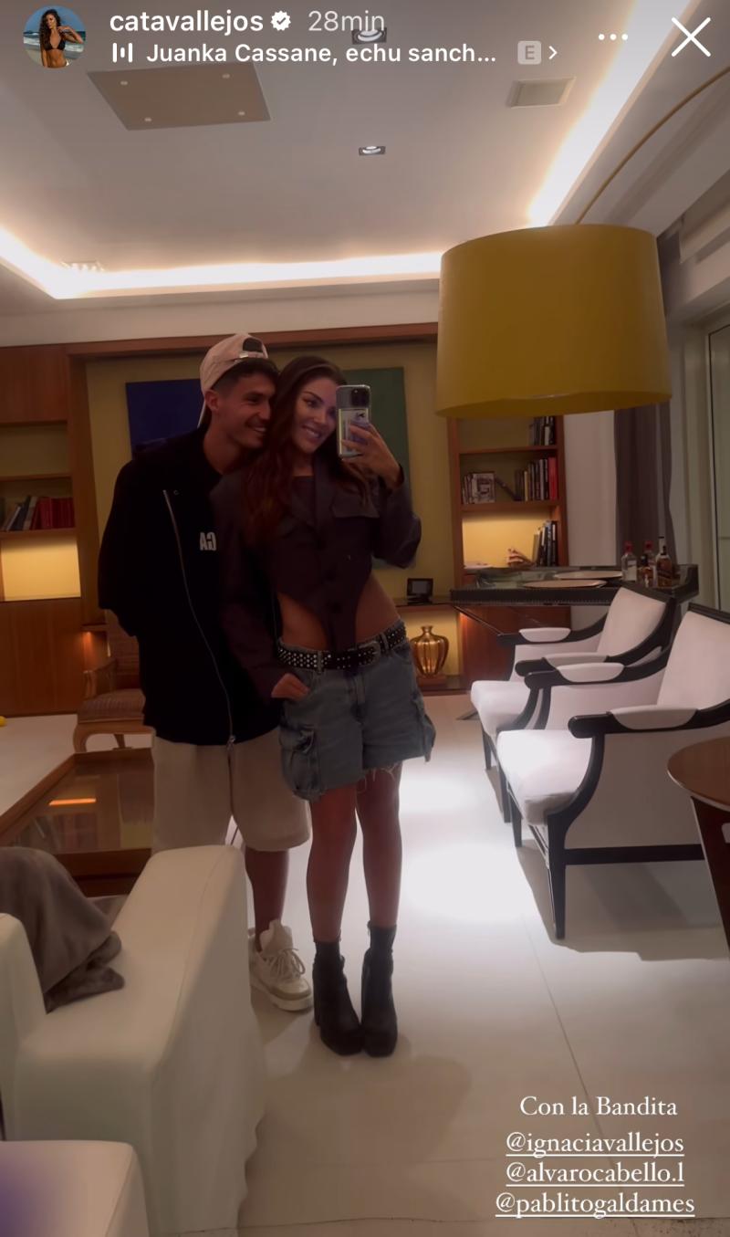 Cata Vallejos y Pablo Galdames - Instagram