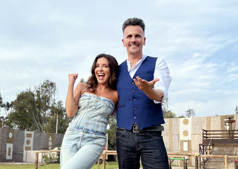 Sergio Lagos y Karla Constant, animadores de Tierra Brava