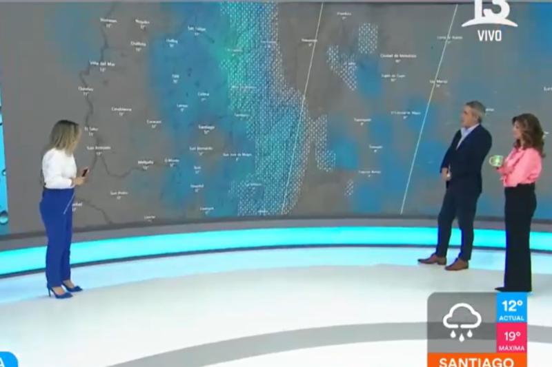 Lluvia en la Región Metropolitana