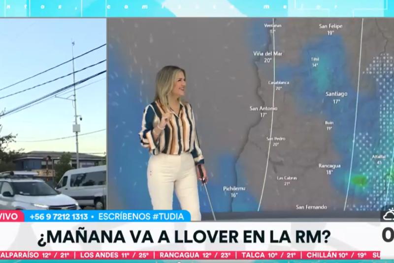 Posibles lluvias en la Región Metropolitana - Tu Día