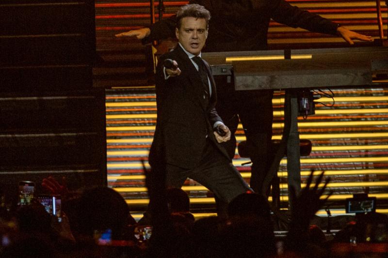 Luis Miguel en Chile - Créditos Agencia Uno