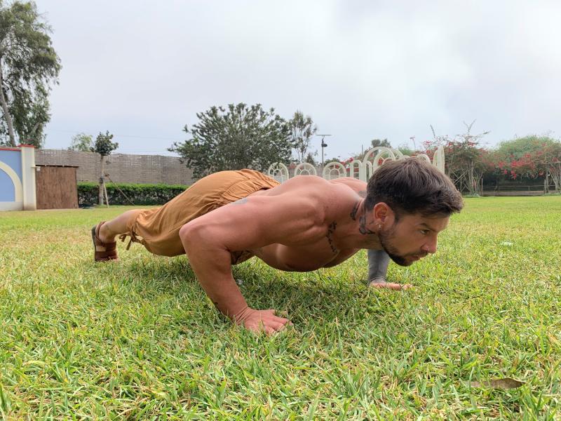 Luis Mateucci se prepara en Ganar o Servir para la gran final de Tierra Brava