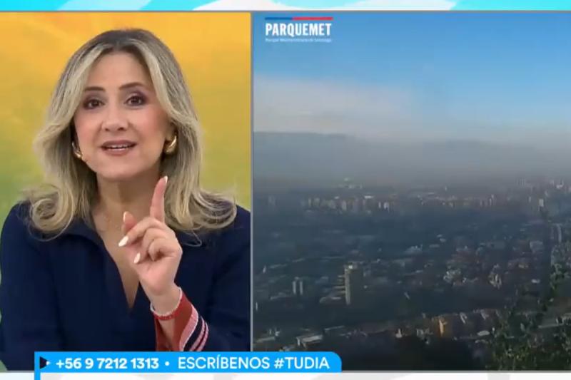 Michelle Adam entrega su pronóstico del tiempo