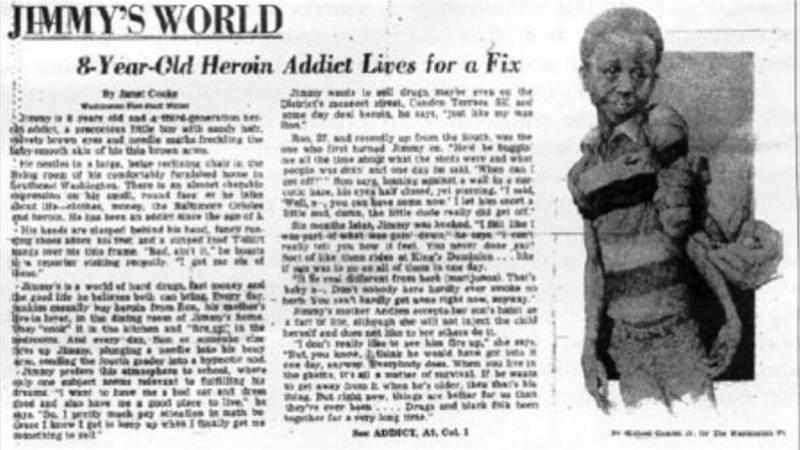 Foto del recorte del Washington Post