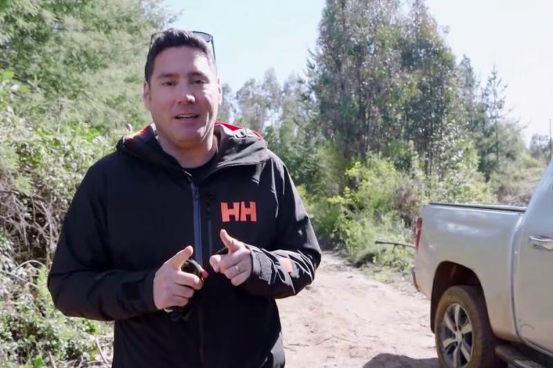 Pancho Saavedra en "Lugares que hablan"