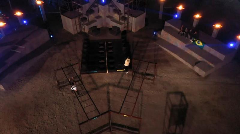 Gabrieli Moreira se lesionó en el pasamanos de Tierra Brava