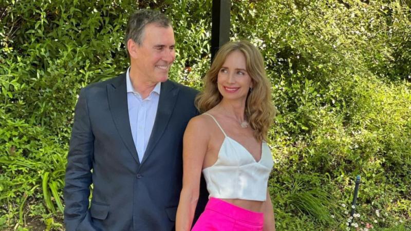 María José Prieto aseguró que Cristián Campos es inocente tras la querella por abuso sexual que surgió en su contra.