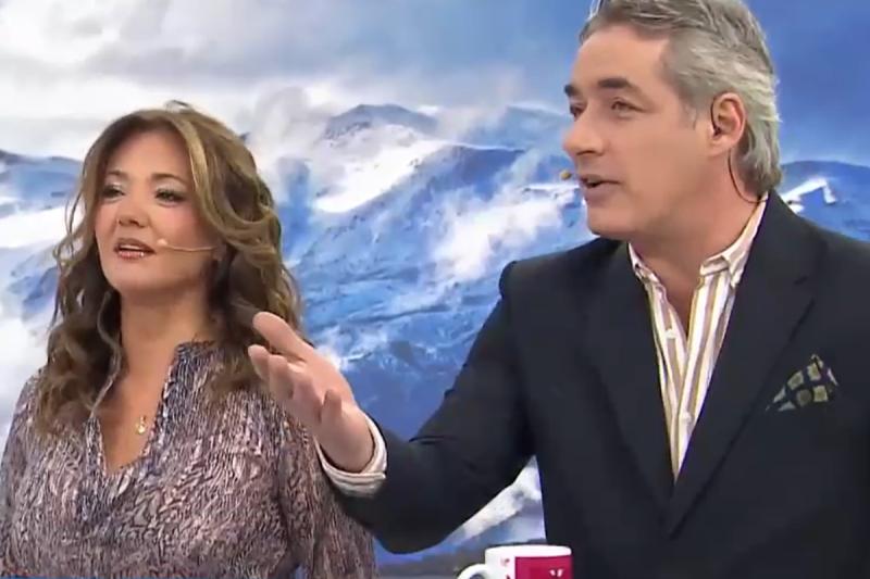 Repe y Pri hablando con el doctor Ugarte