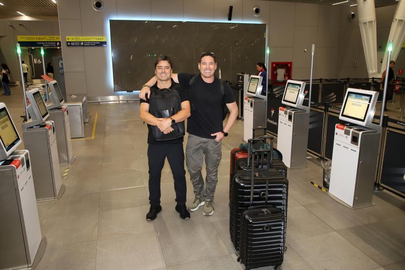 Pancho Saavedra y Jorge Zabaleta