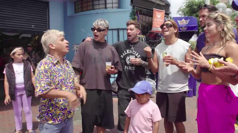 El Chino y los participantes de Tierra Brava