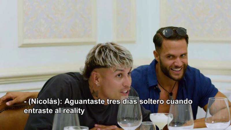 Nico Solabarrieta encara a Luis Mateucci