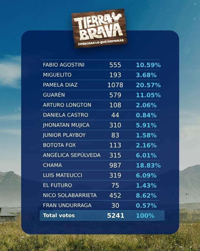 Votación Tierra Brava