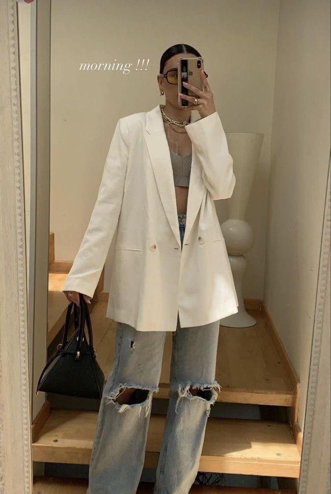 Conoce cómo usar los baggy jeans - Pinterest