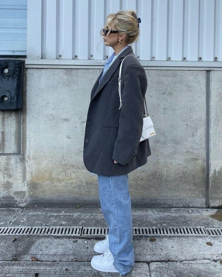 Conoce cómo usar los baggy jeans - Pinterest