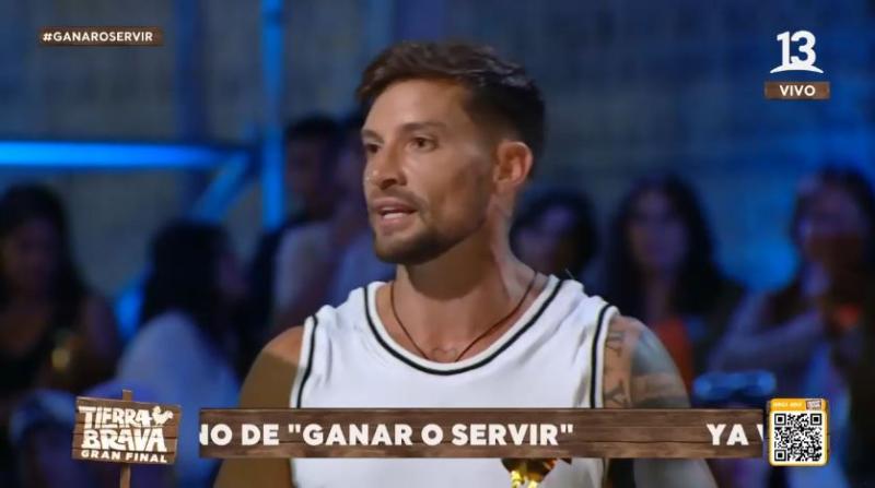 Luis Mateucci en la final de Tierra Brava