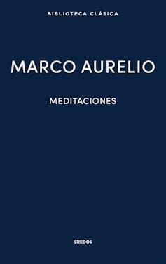 Portada de una de las ediciones en español de las _Meditaciones_ de Marco Aurelio.