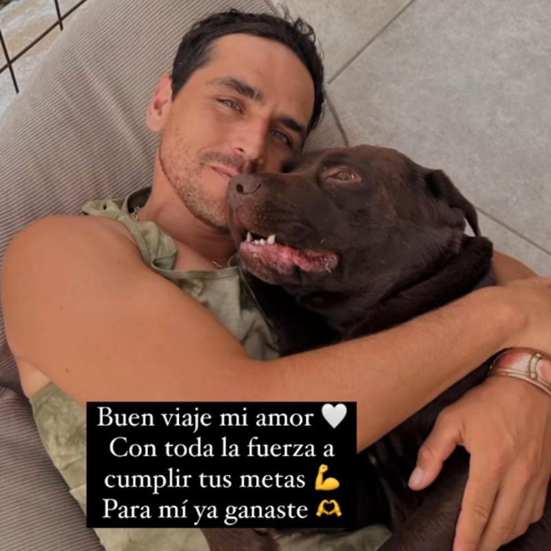 La despedida de Meli Noto a Pangal Andrade - Créditos: Instagram