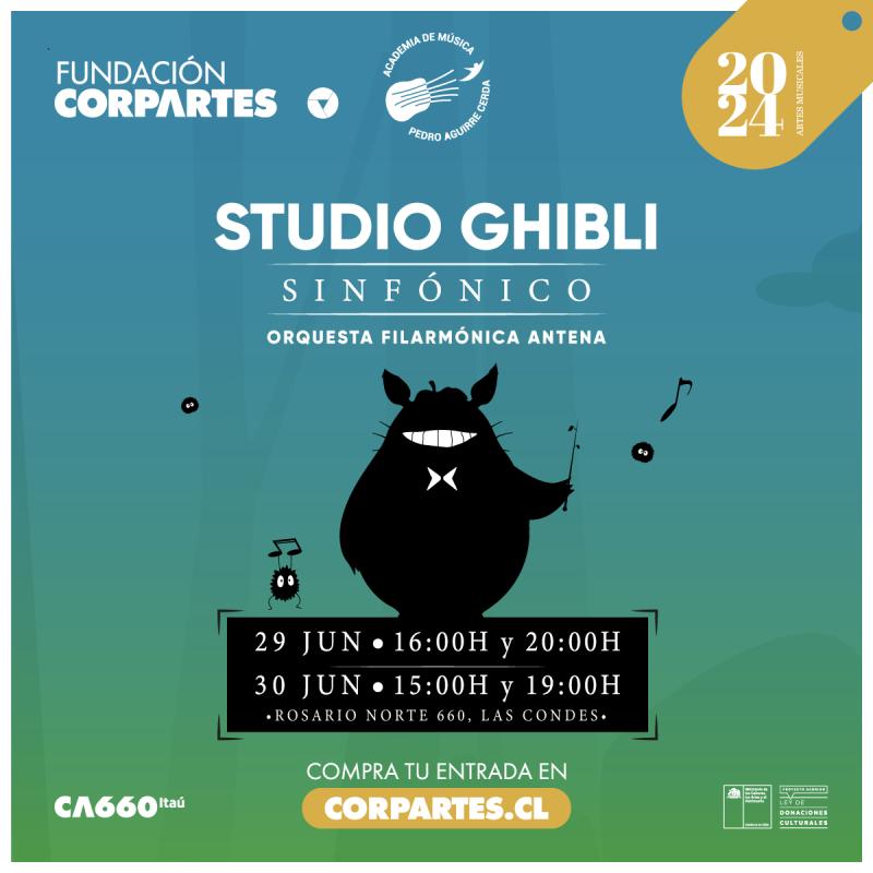 Un panorama familiar: Llega a CorpArtes el concierto Studio Ghibli Sinfónico