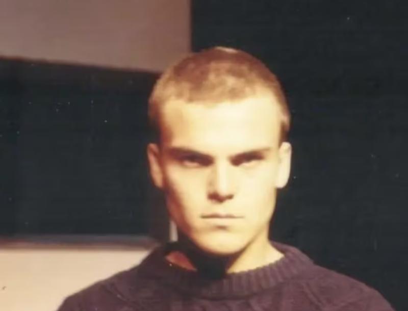 El actor Jack Black a los 20 años