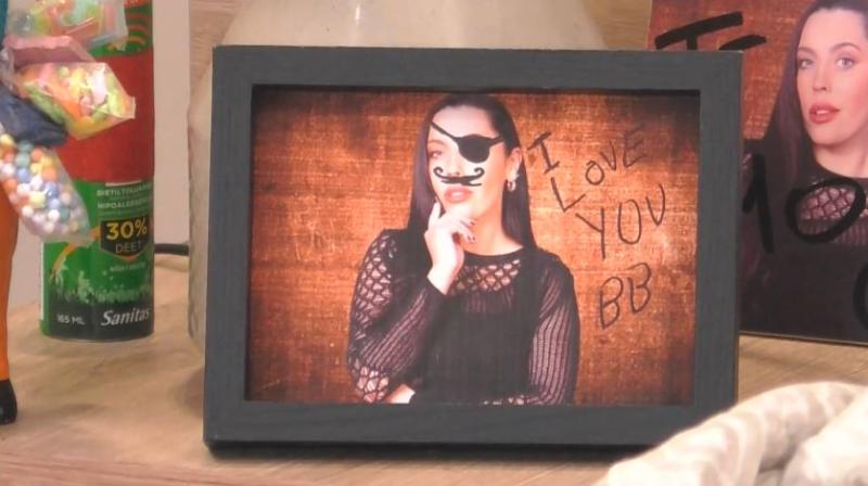 Fabio rayó la foto de Daniela Aránguiz