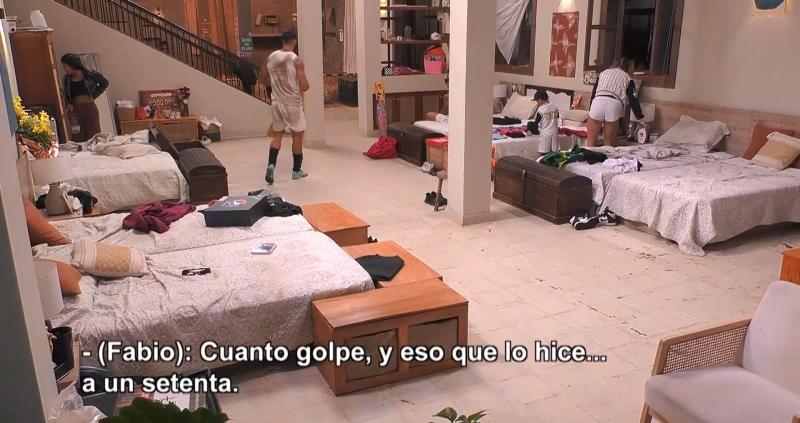 Fabio se queja del dolor