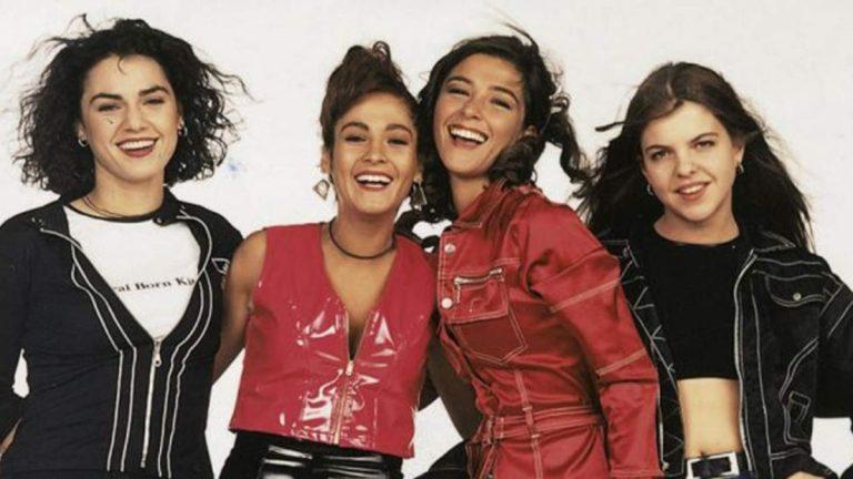 Berta Lásala, Alejandra Herrera, Francisca Merino y Aranzazú Yankovic en "Adrenalina"