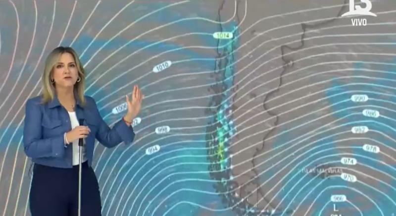 Michelle Adam anuncia lluvia para Santiago: Este es el día