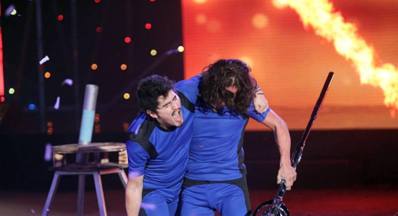 Pablo Herrera y su hijo Bastián en Generaciones Cruzadas