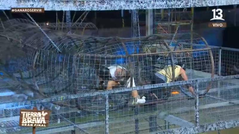 Luis Mateucci y Fabio Agostini en la Gran Final de Tierra Brava