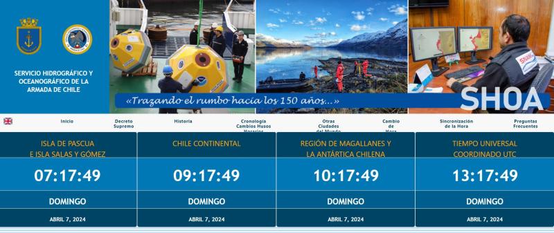 ¿Qué hora es en Chile?