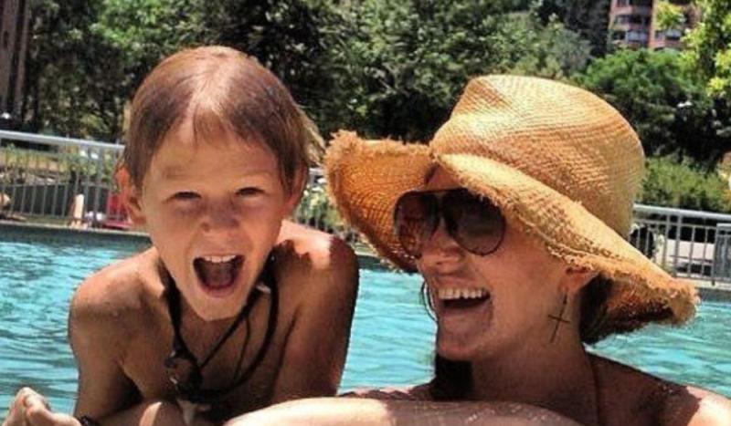 Catalina Pulido y su hijo León | Instagram