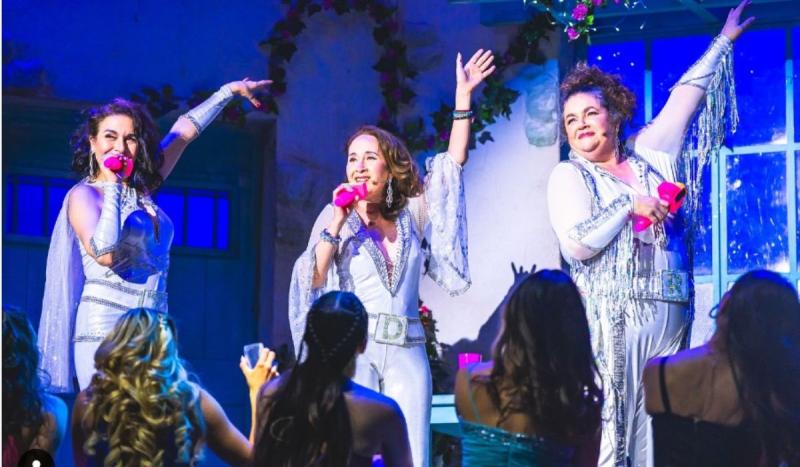 Lorene Prieto in Mamma Mia, the musical 