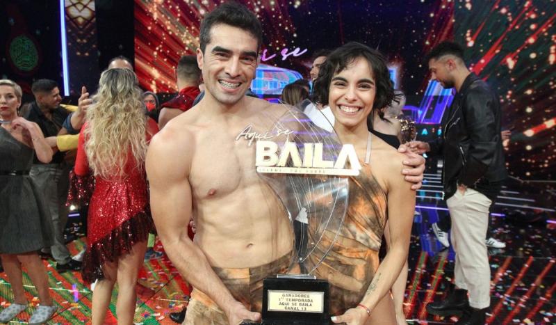 Enrique Faúndez en Aquí se Baila de Canal 13