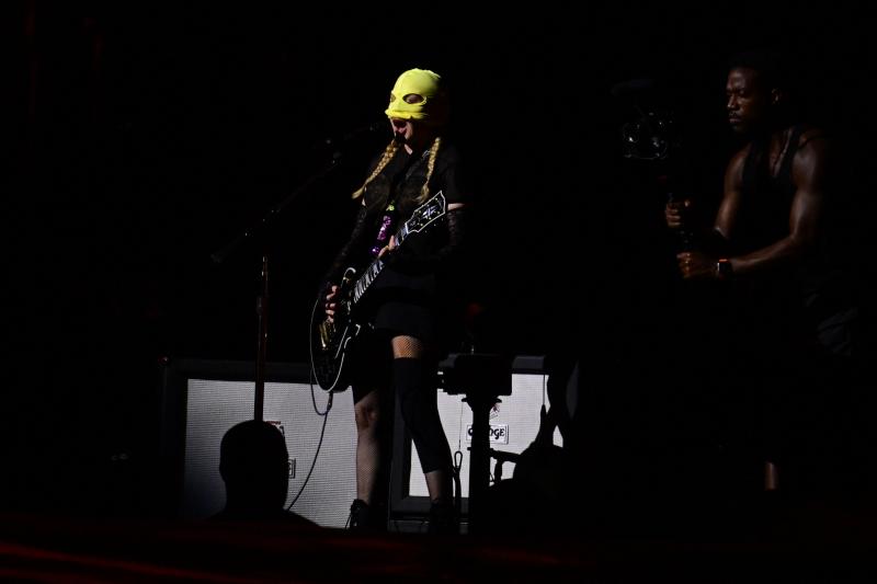 Madonna ya hizo una prueba de sonido en Copacabana - Créditos: AFP