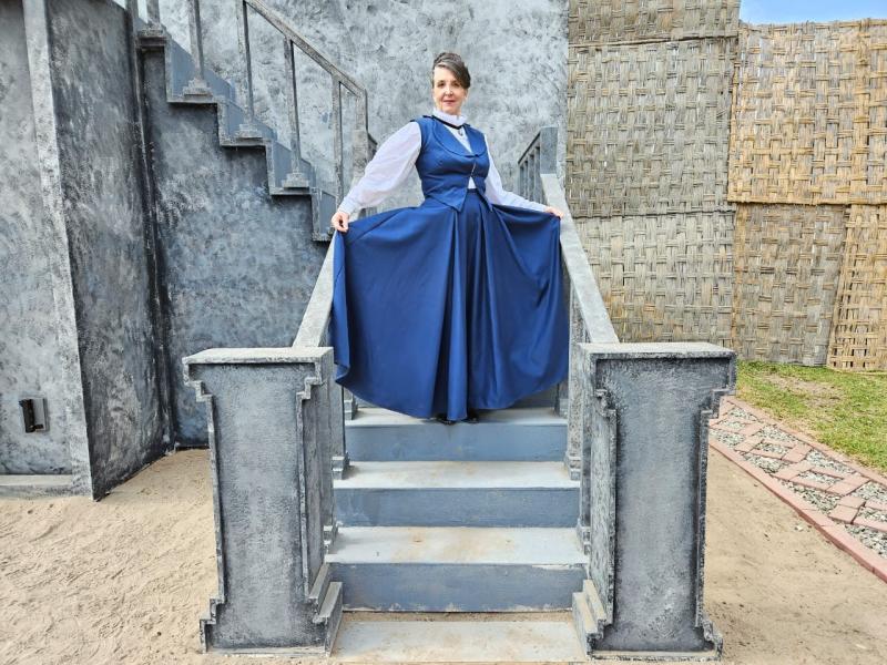 Amanda del Villar en Ganar o Servir