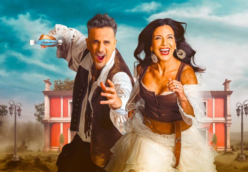 Karla Constant y Sergio Lagos en Ganar o Servir