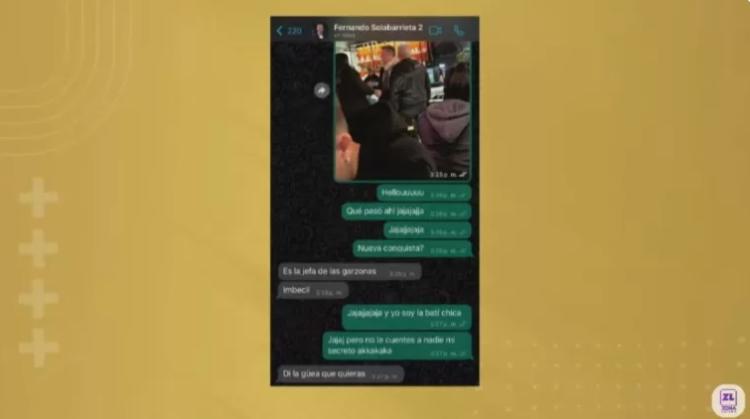 Fernando Solabarrieta aseguró que se trataba de una trabajadora del local nocturno.